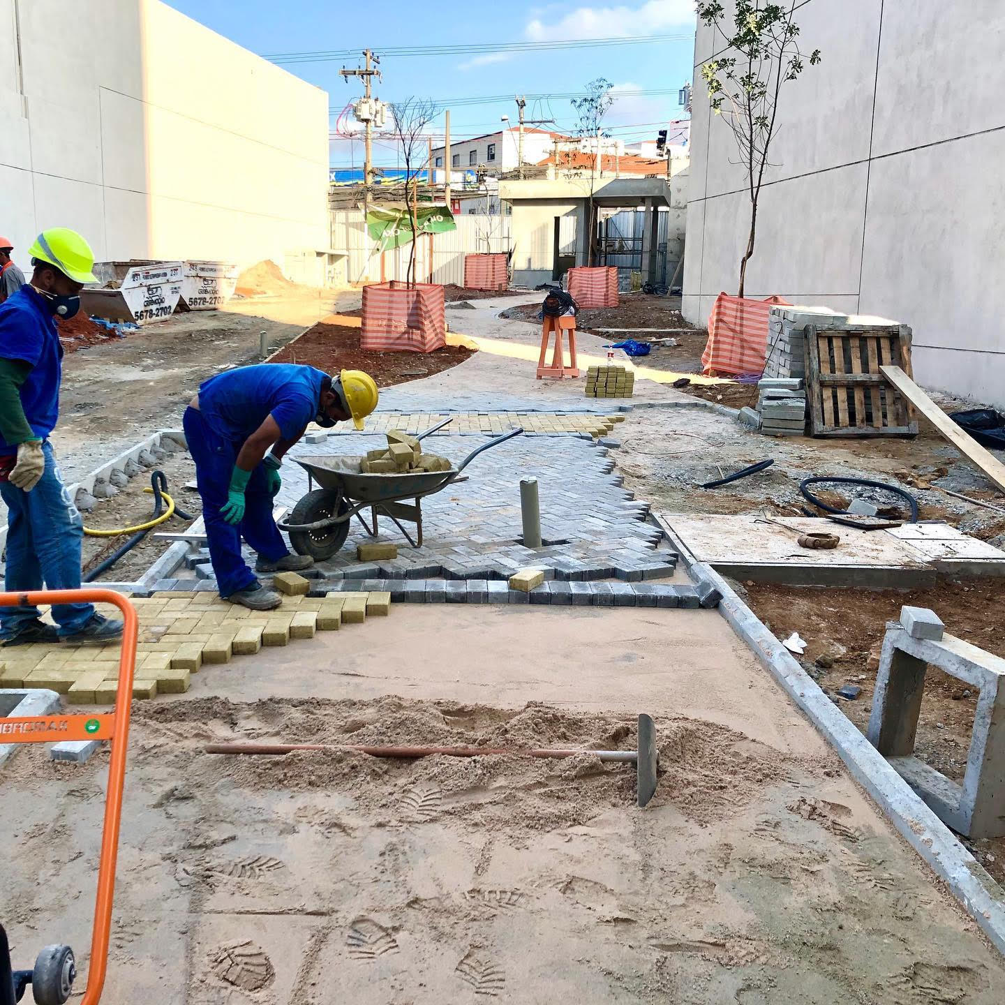 Instalação piso intertravado. Tatuapé - São Paulo - SP